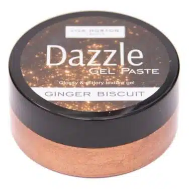 Lisa Horton Crafts Dazzle Paste - Ginger Biscuit