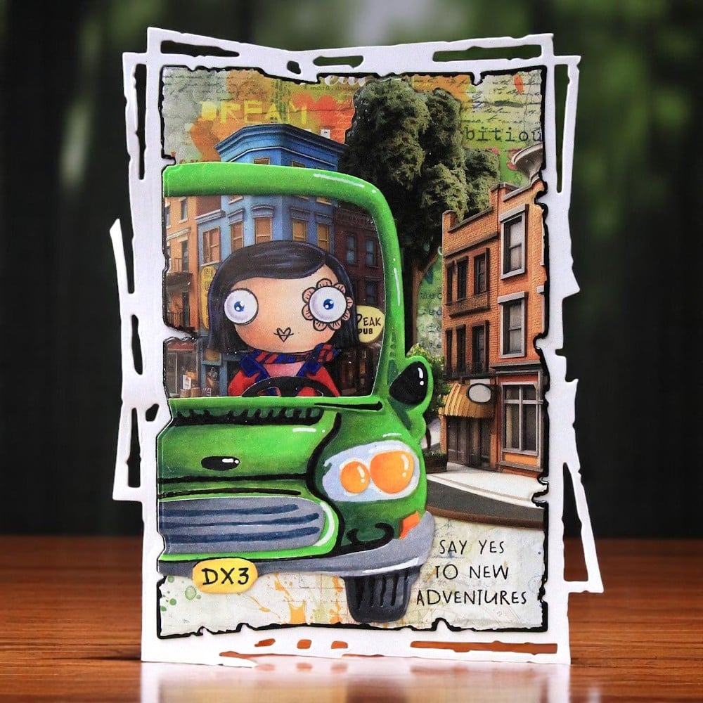 AALL & CREATE - MemoryDex Die-Cutting Die Set - Nomad Wheels #100 - immagine 2