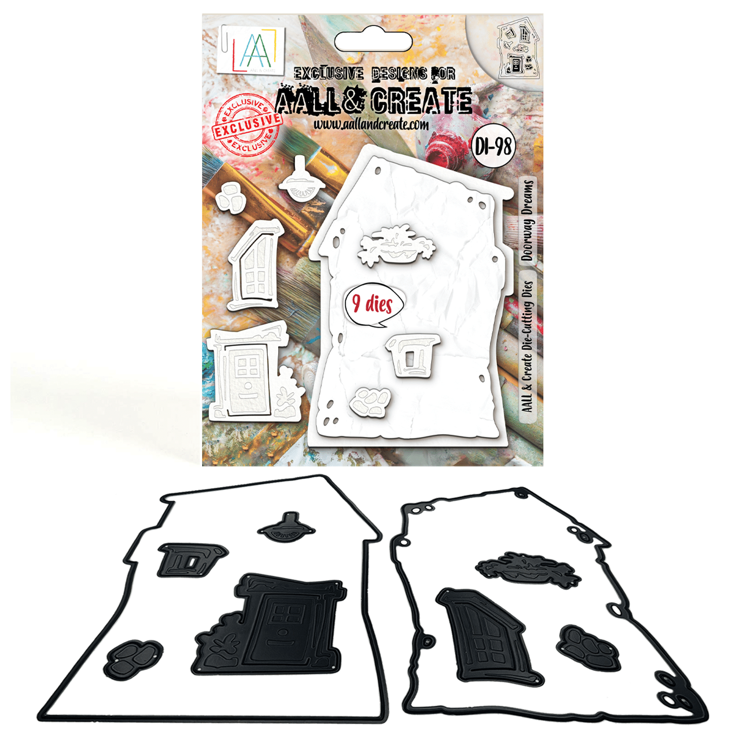 AALL & CREATE - Die-Cutting Die Set - Doorway Dreams #098