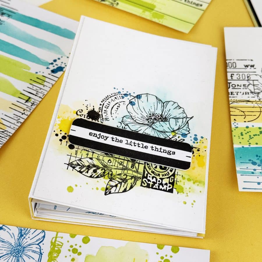 TOMMY ART - Kit Carte Mini album – Grunge e Journaling - immagine 2