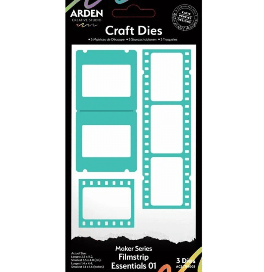 Arden Creative Studio Maker Series Craft Dies - Filmstrip Essentials 01