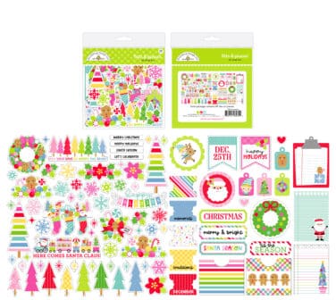 Doodlebug design - Collezione oh what fun - bits & pieces